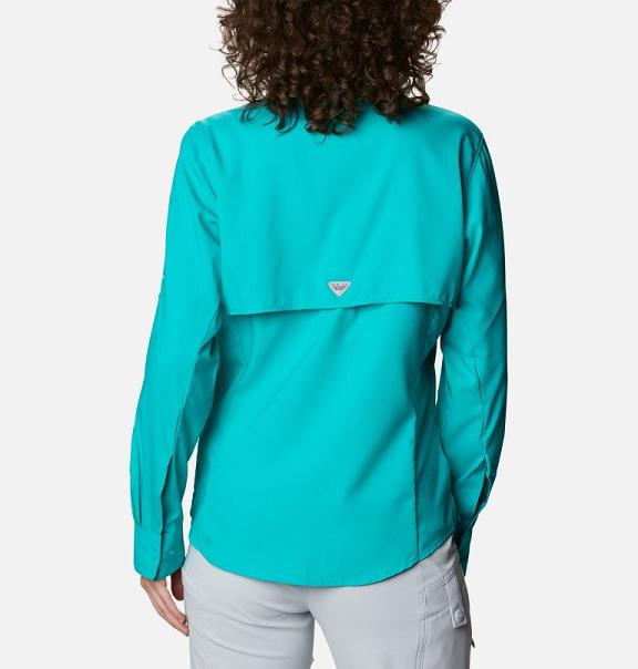 Columbia PFG Tamiami II Shirts Blue For Women's NZ63812 New Zealand